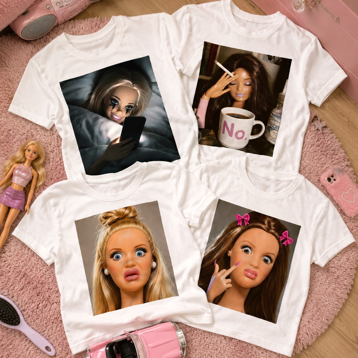 Disgusted Doll Face - Barbie Memes Kollektion