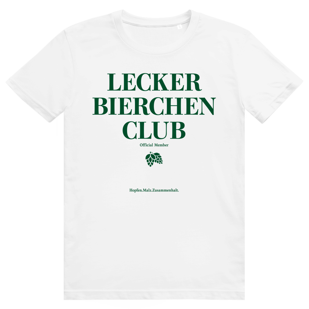 Lecker Bierchen Club Member - Premium Bio Unisex T-Shirt