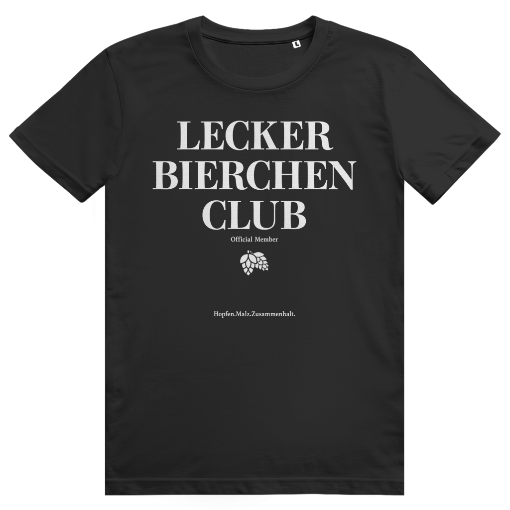 Lecker Bierchen Club Member - Premium Bio Unisex T-Shirt