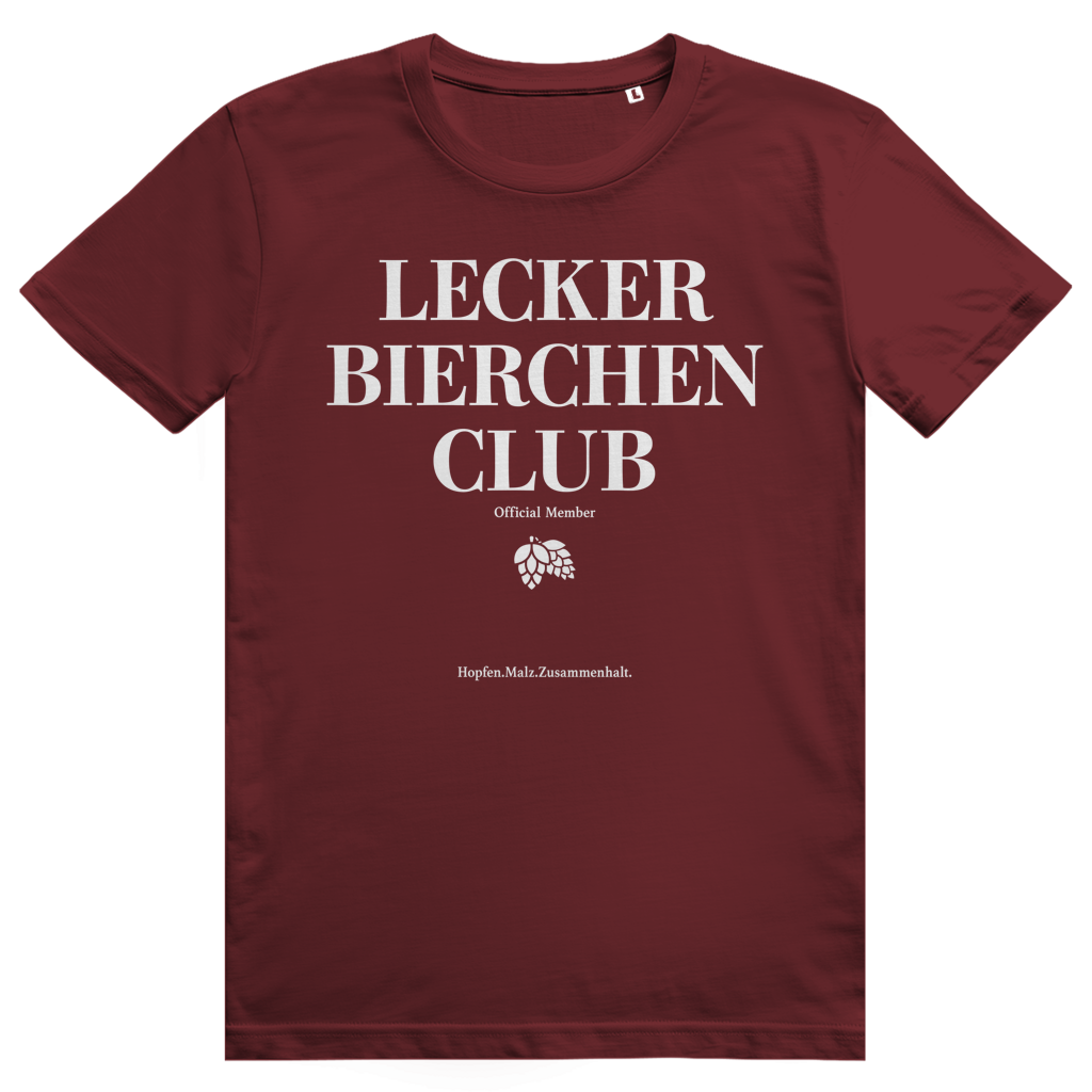 Lecker Bierchen Club Member - Premium Bio Unisex T-Shirt