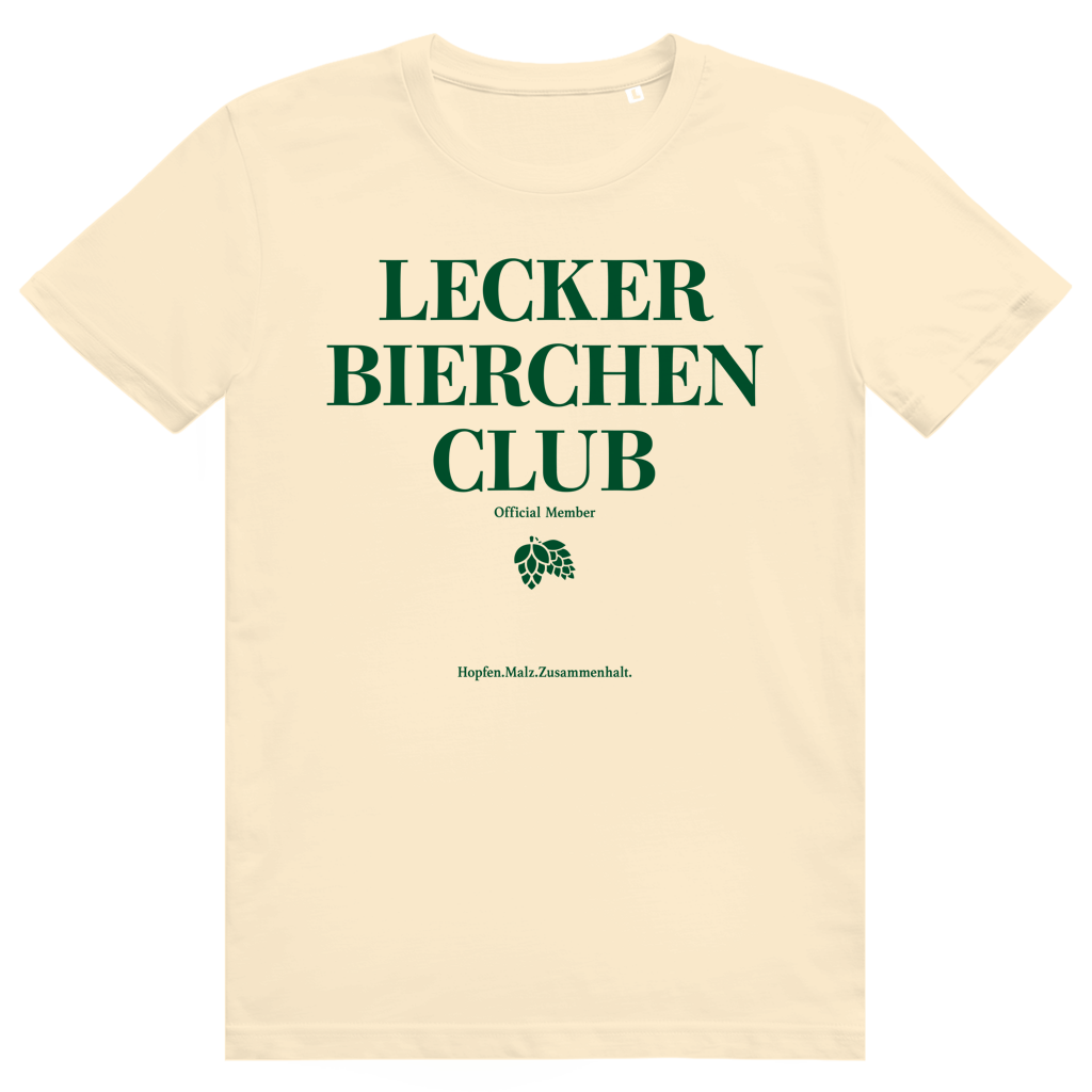 Lecker Bierchen Club Member - Premium Bio Unisex T-Shirt