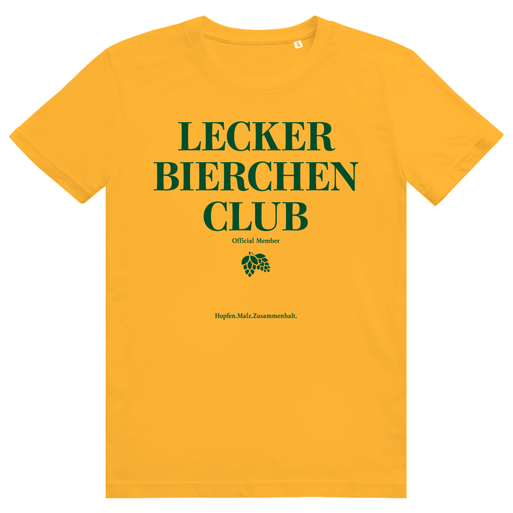 Lecker Bierchen Club Member - Premium Bio Unisex T-Shirt