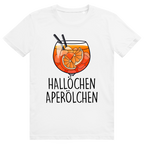 Hallöchen Aperölchen - Aperol Spritz - Premium Bio Unisex T-Shirt