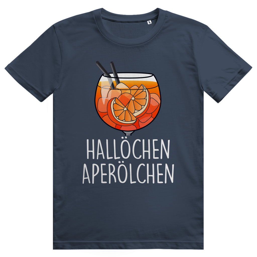 Hallöchen Aperölchen - Aperol Spritz - Premium Bio Unisex T-Shirt