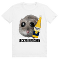 Lecker Bierchen - Sad Hamster Meme - Lustiges Hamsti & Bier - Premium Bio Unisex T-Shirt