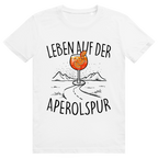 Leben auf der Aperolspur - Aperol Spritz - Premium Bio Unisex T-Shirt