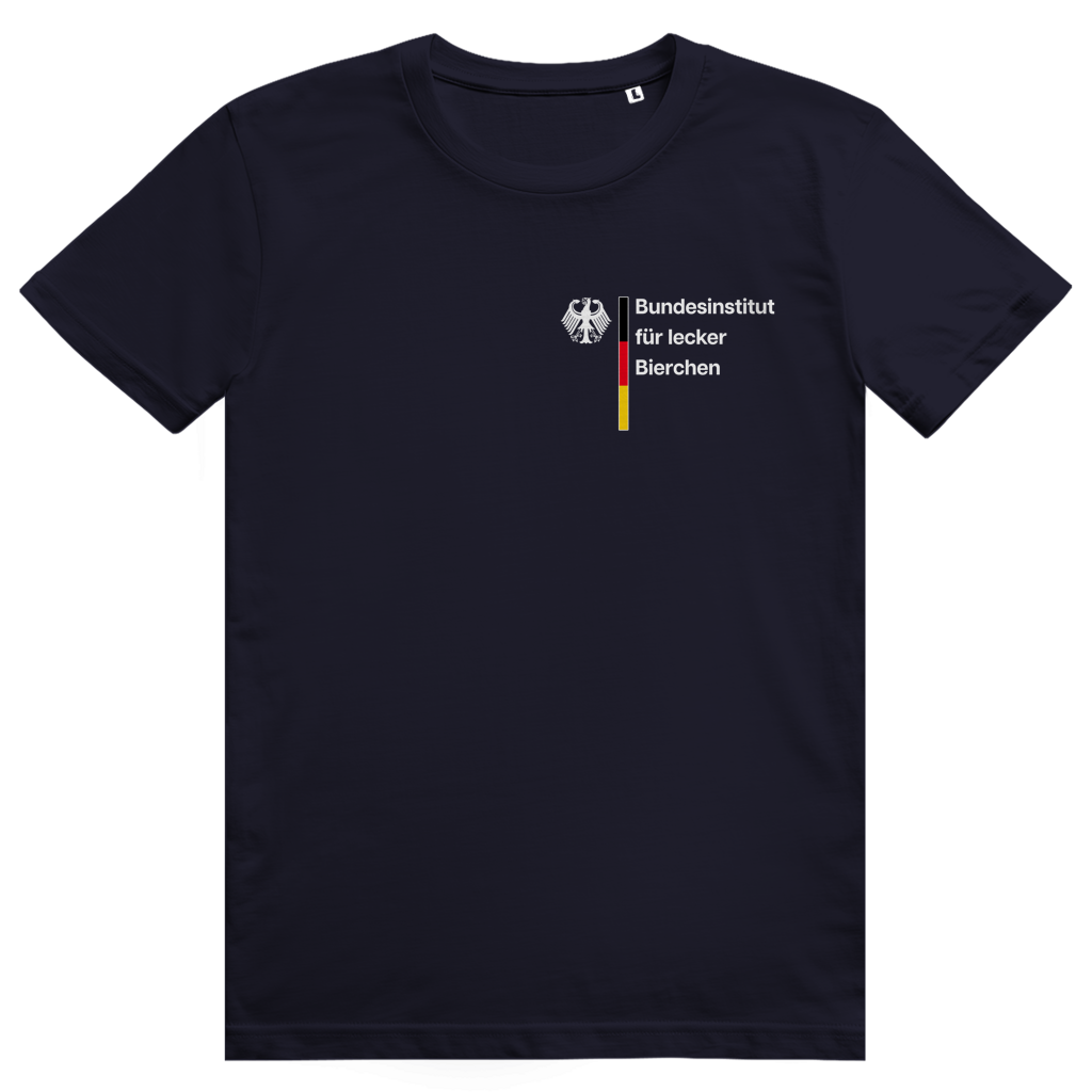 Bundesinstitut für lecker Bierchen - Sauftrikot Deutschland - Premium Bio Unisex T-Shirt