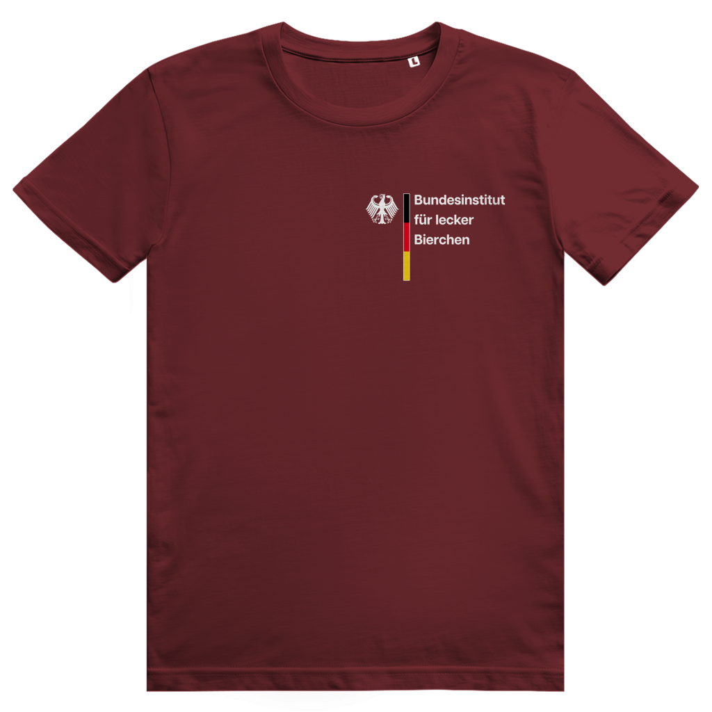 Bundesinstitut für lecker Bierchen - Sauftrikot Deutschland - Premium Bio Unisex T-Shirt