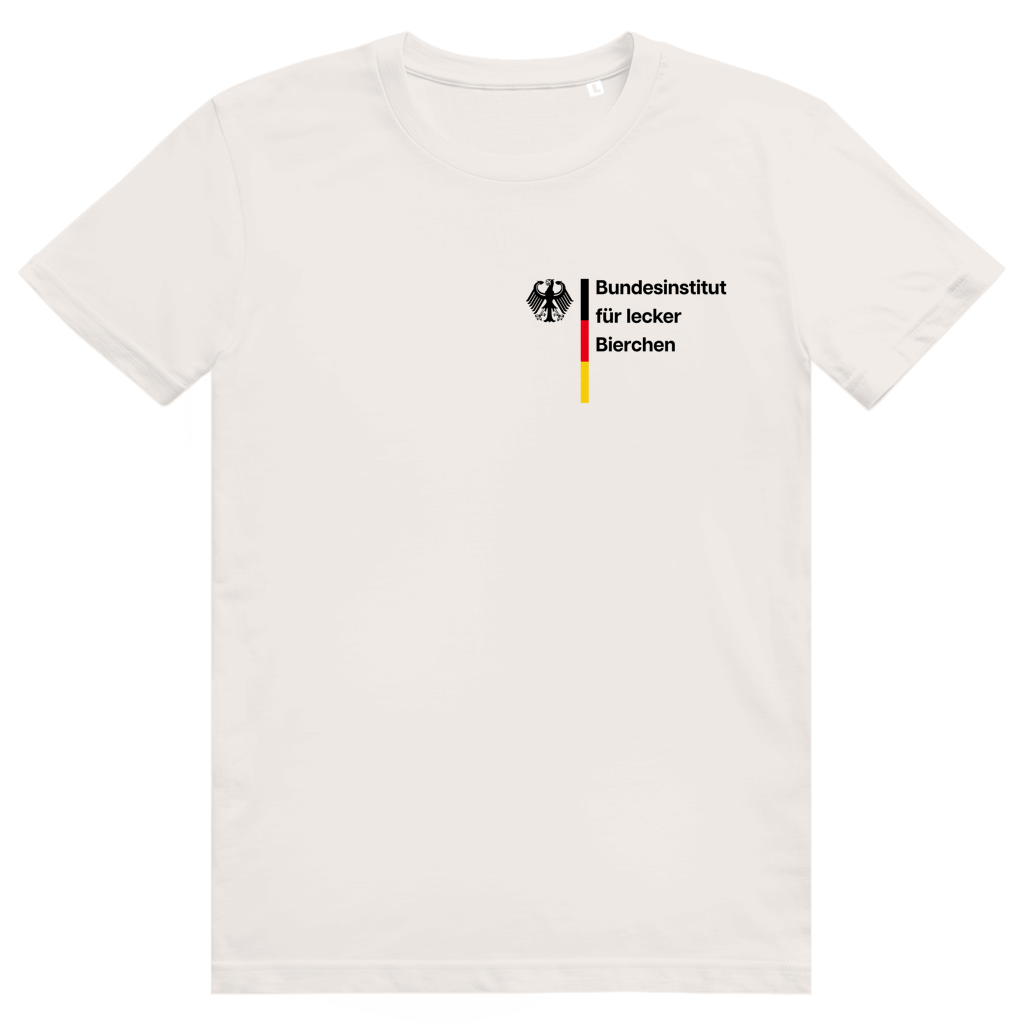 Bundesinstitut für lecker Bierchen - Sauftrikot Deutschland - Premium Bio Unisex T-Shirt