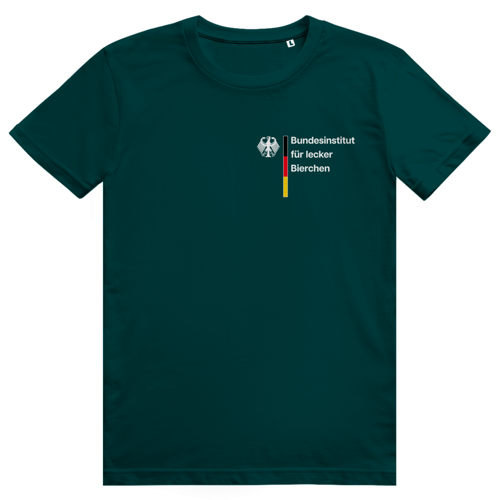 Bundesinstitut für lecker Bierchen - Sauftrikot Deutschland - Premium Bio Unisex T-Shirt