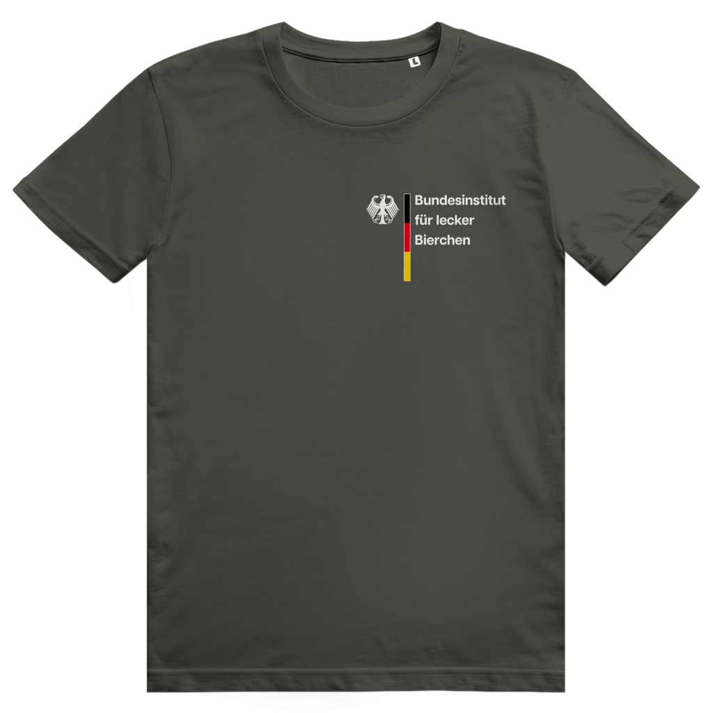 Bundesinstitut für lecker Bierchen - Sauftrikot Deutschland - Premium Bio Unisex T-Shirt