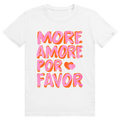 More Amore Por Favor - Mehr Liebe - Love Statement - Premium Bio Unisex T-Shirt