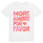 More Amore Por Favor - Mehr Liebe - Love Statement - Premium Bio Unisex T-Shirt