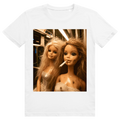 Disgusted Doll Face 3 - Lustiges Barbie Meme - Premium Bio Unisex T-Shirt