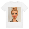 Disgusted Doll Face 6 - Lustiges Barbie Meme - Premium Bio Unisex T-Shirt