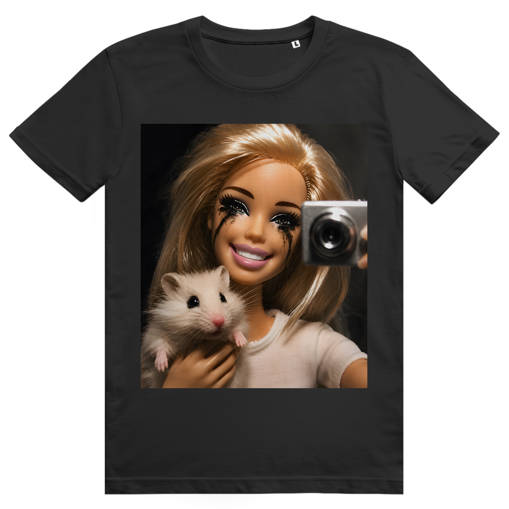 Disgusted Doll Face 7 - Lustiges Barbie Meme - Premium Bio Unisex T-Shirt