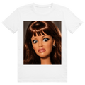 Disgusted Doll Face 11 - Lustiges Barbie Meme - Premium Bio Unisex T-Shirt