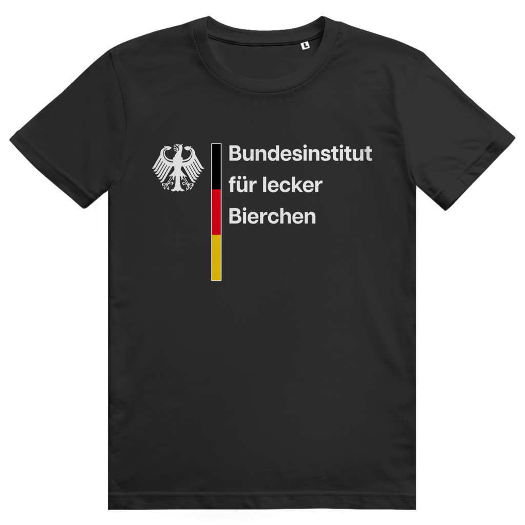 Bundesinstitut für lecker Bierchen - Sauftrikot Deutschland - Premium Bio Unisex T-Shirt