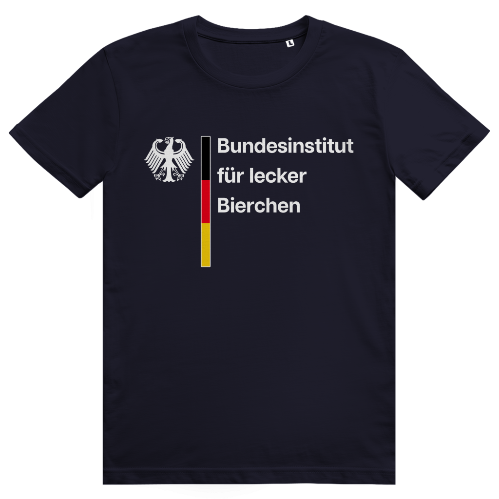 Bundesinstitut für lecker Bierchen - Sauftrikot Deutschland - Premium Bio Unisex T-Shirt