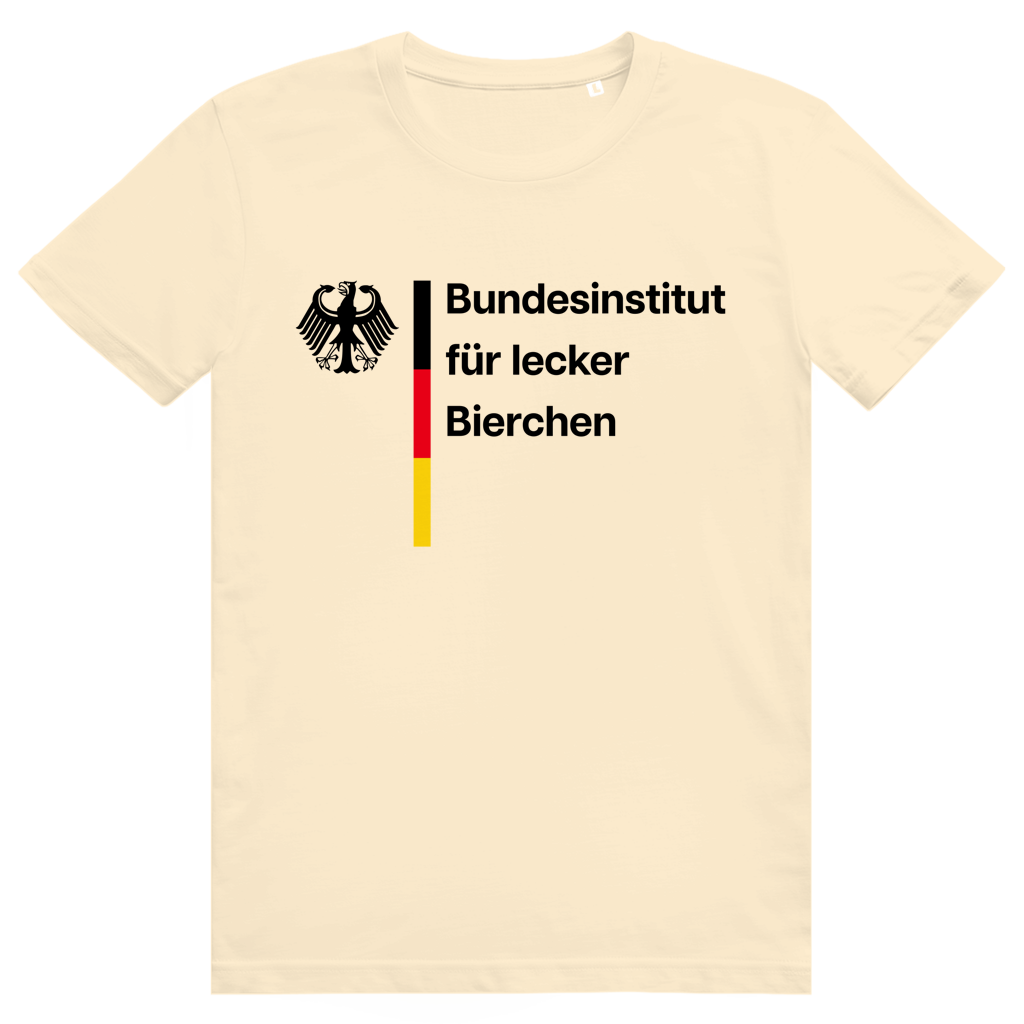 Bundesinstitut für lecker Bierchen - Sauftrikot Deutschland - Premium Bio Unisex T-Shirt