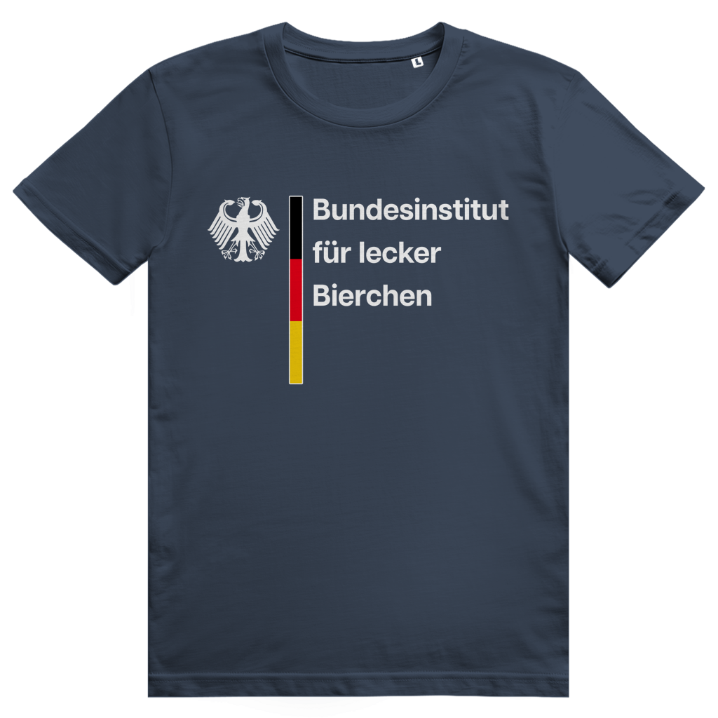 Bundesinstitut für lecker Bierchen - Sauftrikot Deutschland - Premium Bio Unisex T-Shirt