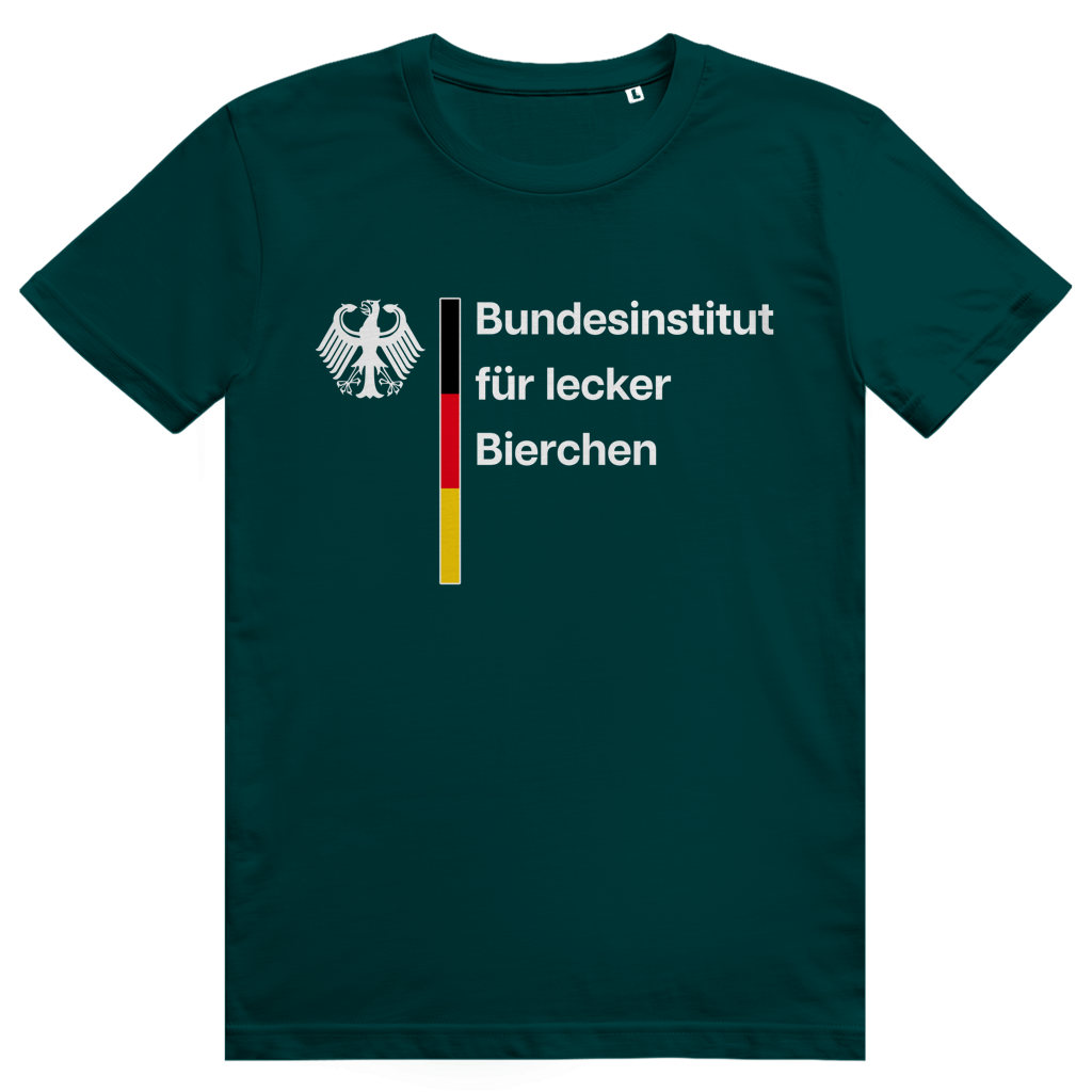 Bundesinstitut für lecker Bierchen - Sauftrikot Deutschland - Premium Bio Unisex T-Shirt
