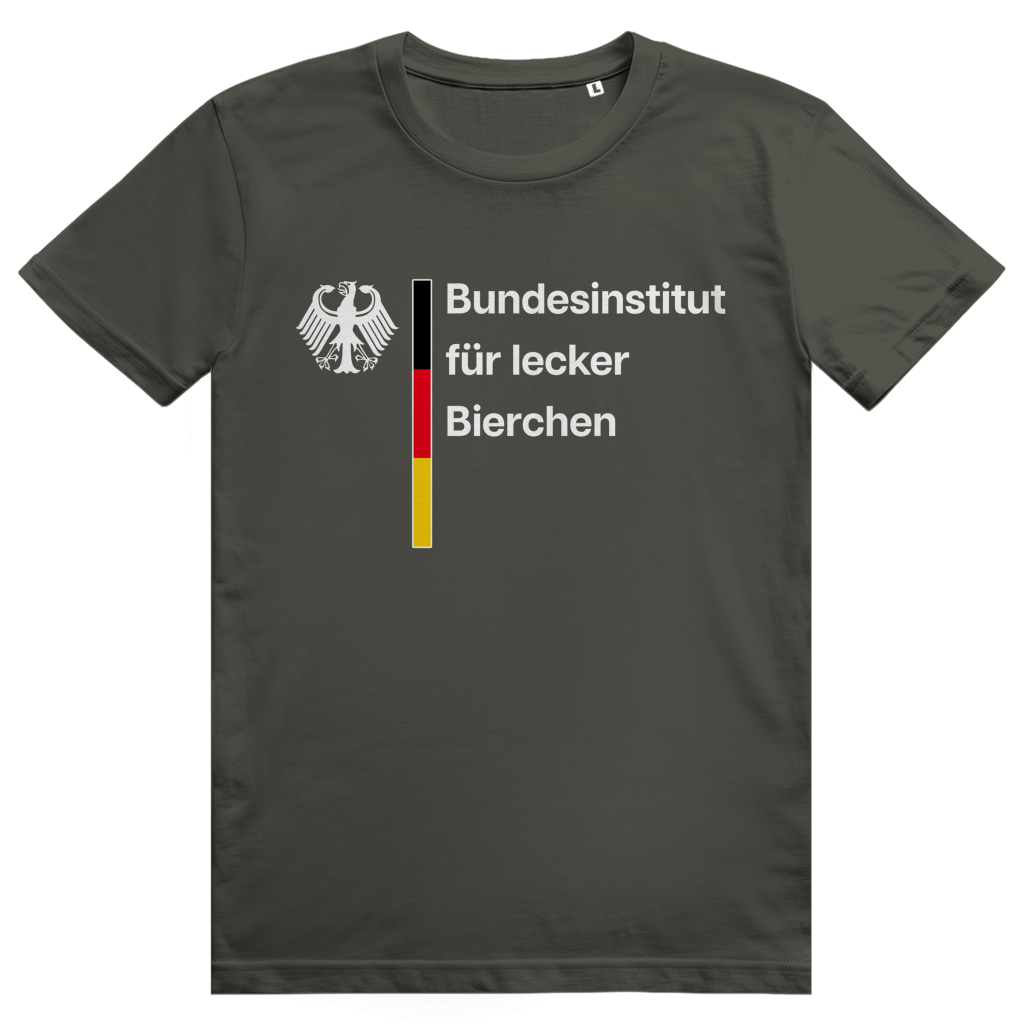 Bundesinstitut für lecker Bierchen - Sauftrikot Deutschland - Premium Bio Unisex T-Shirt