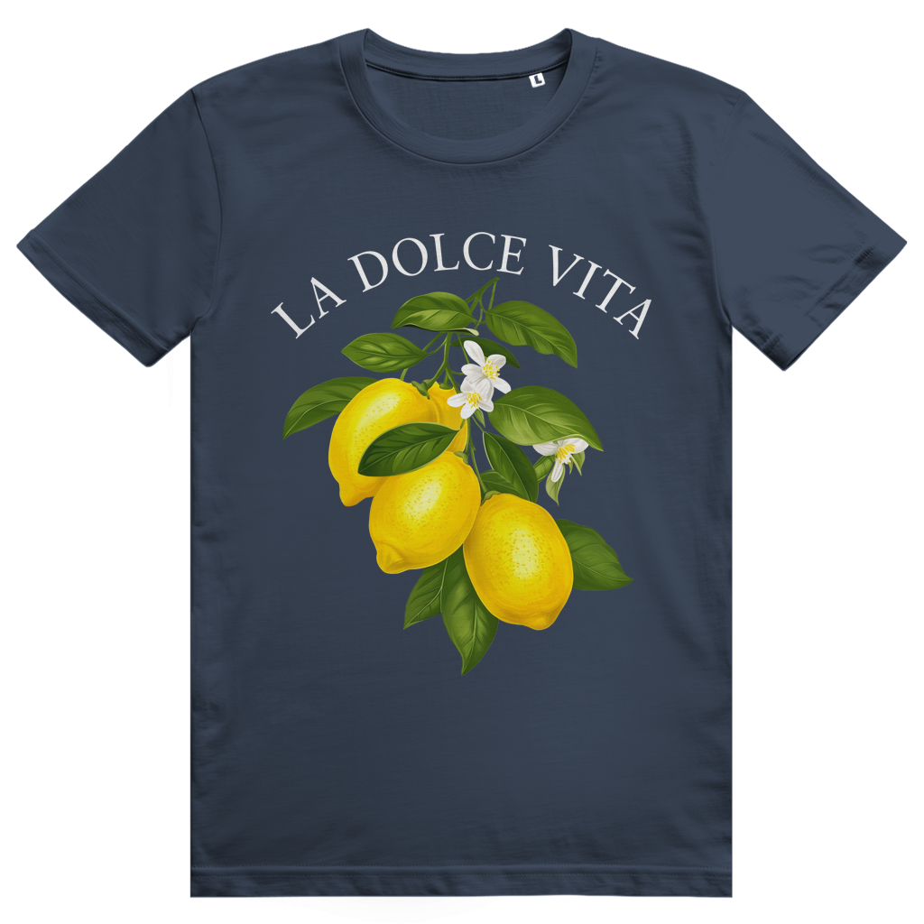 La Dolce Vita - Limoncello Spritz Zitronen - Premium Bio Unisex T-Shirt