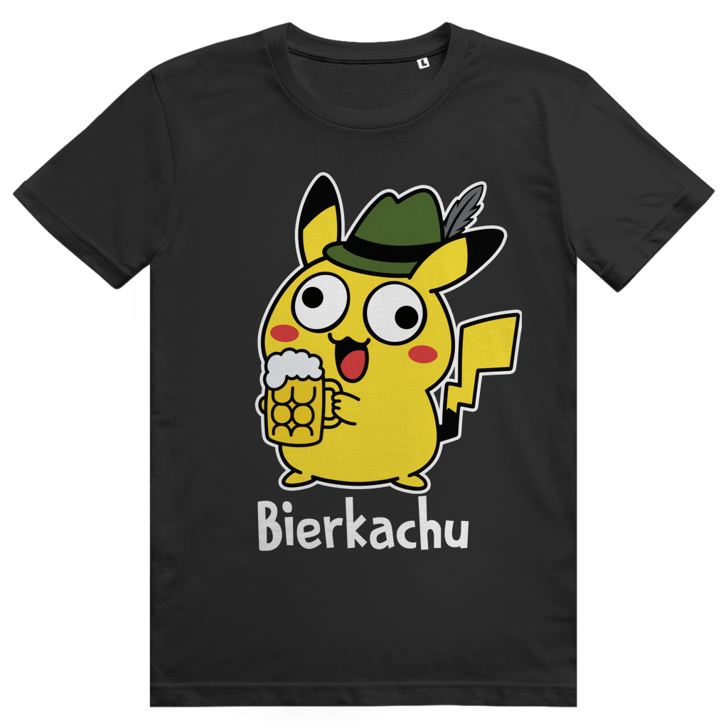 Saufimon Bierkachu - Lustiges Pokémon Bier Meme Oktoberfest - Premium Bio Unisex T-Shirt