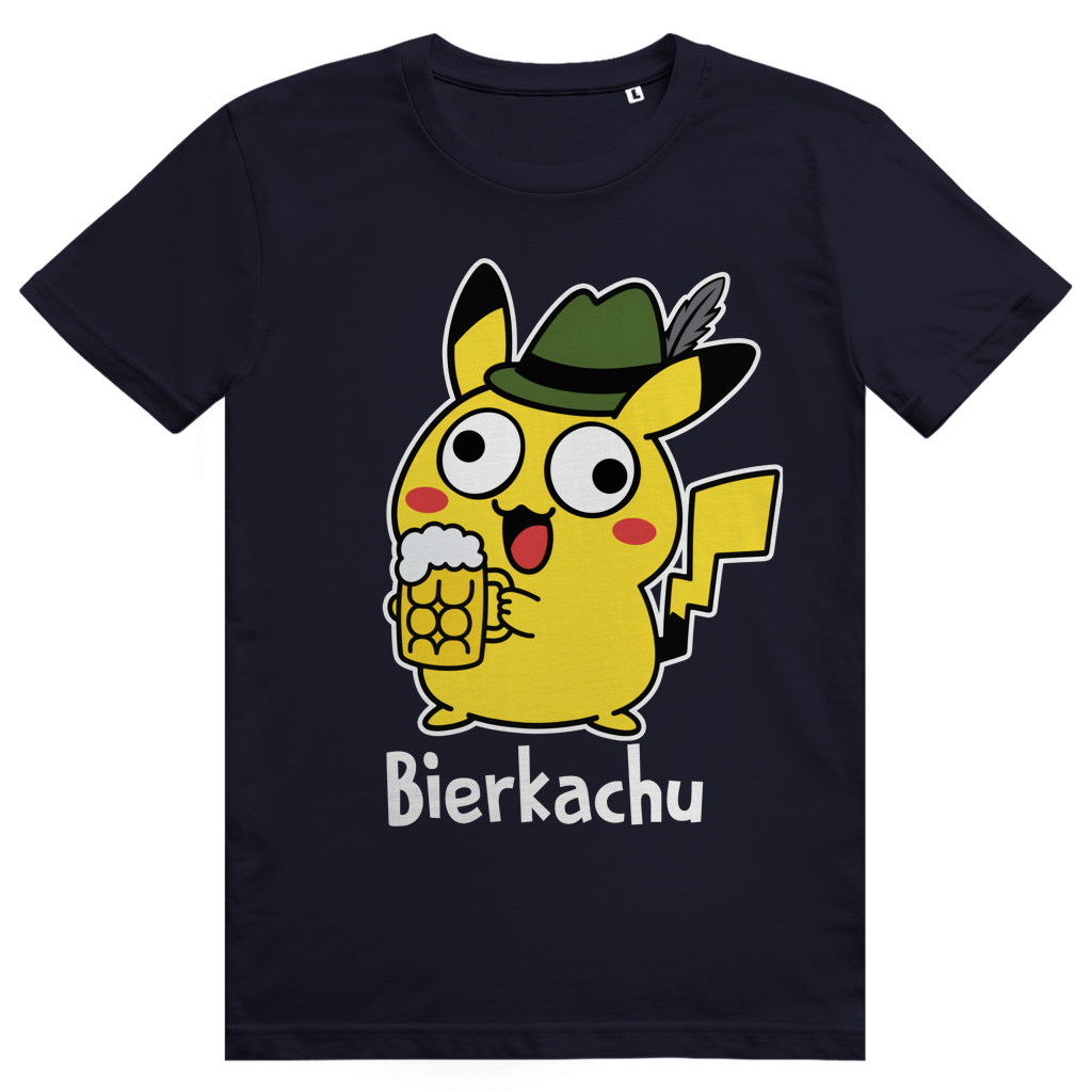 Saufimon Bierkachu - Lustiges Pokémon Bier Meme Oktoberfest - Premium Bio Unisex T-Shirt