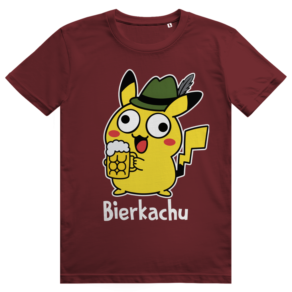 Saufimon Bierkachu - Lustiges Pokémon Bier Meme Oktoberfest - Premium Bio Unisex T-Shirt