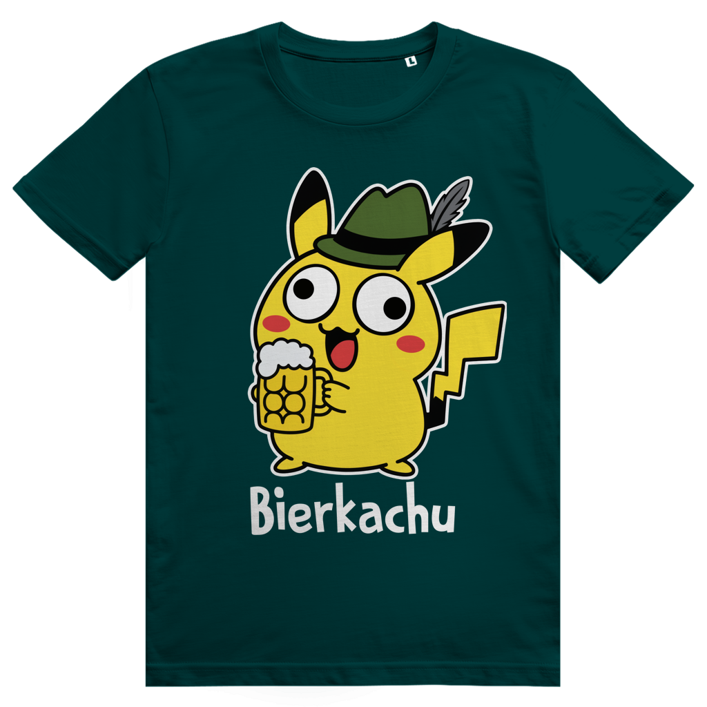 Saufimon Bierkachu - Lustiges Pokémon Bier Meme Oktoberfest - Premium Bio Unisex T-Shirt