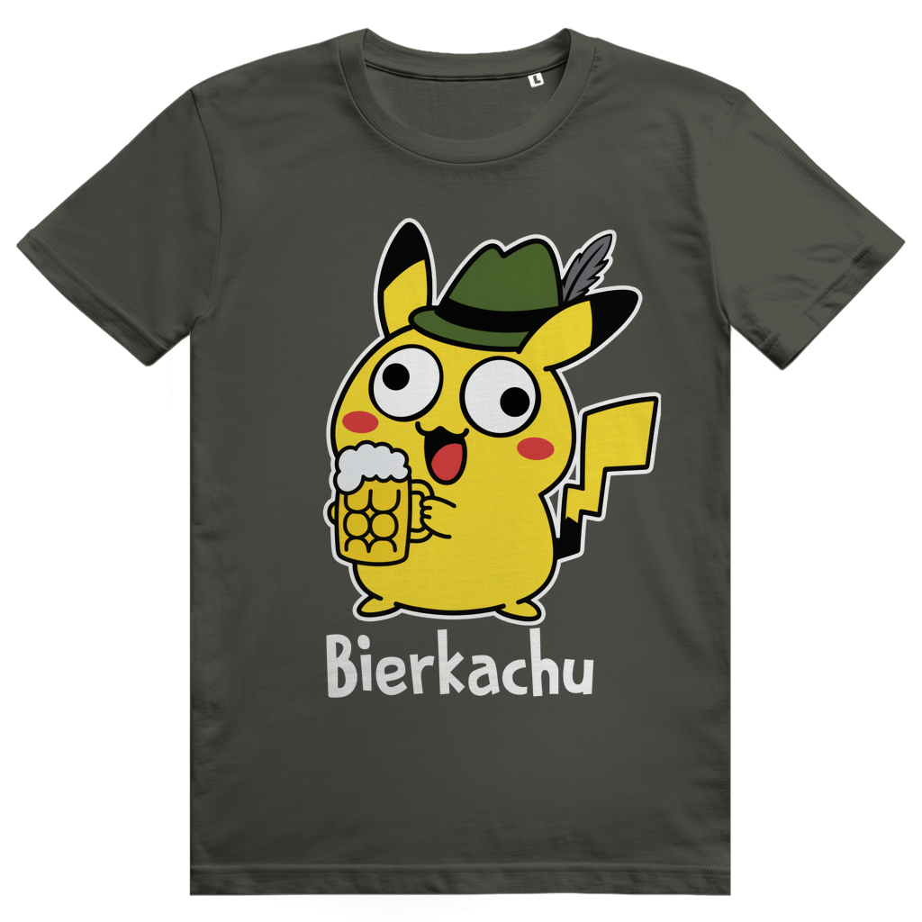 Saufimon Bierkachu - Lustiges Pokémon Bier Meme Oktoberfest - Premium Bio Unisex T-Shirt