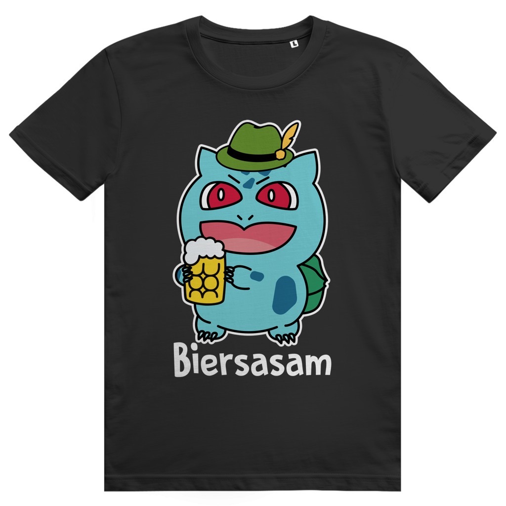 Saufimon Biersasam - Lustiges Pokémon Bier Meme Oktoberfest - Premium Bio Unisex T-Shirt