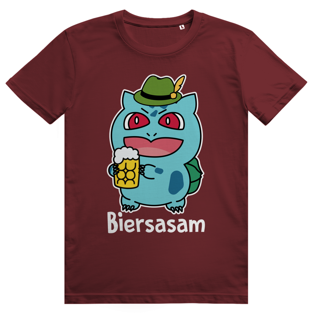 Saufimon Biersasam - Lustiges Pokémon Bier Meme Oktoberfest - Premium Bio Unisex T-Shirt