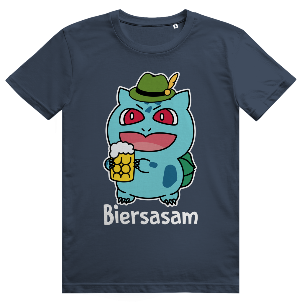 Saufimon Biersasam - Lustiges Pokémon Bier Meme Oktoberfest - Premium Bio Unisex T-Shirt