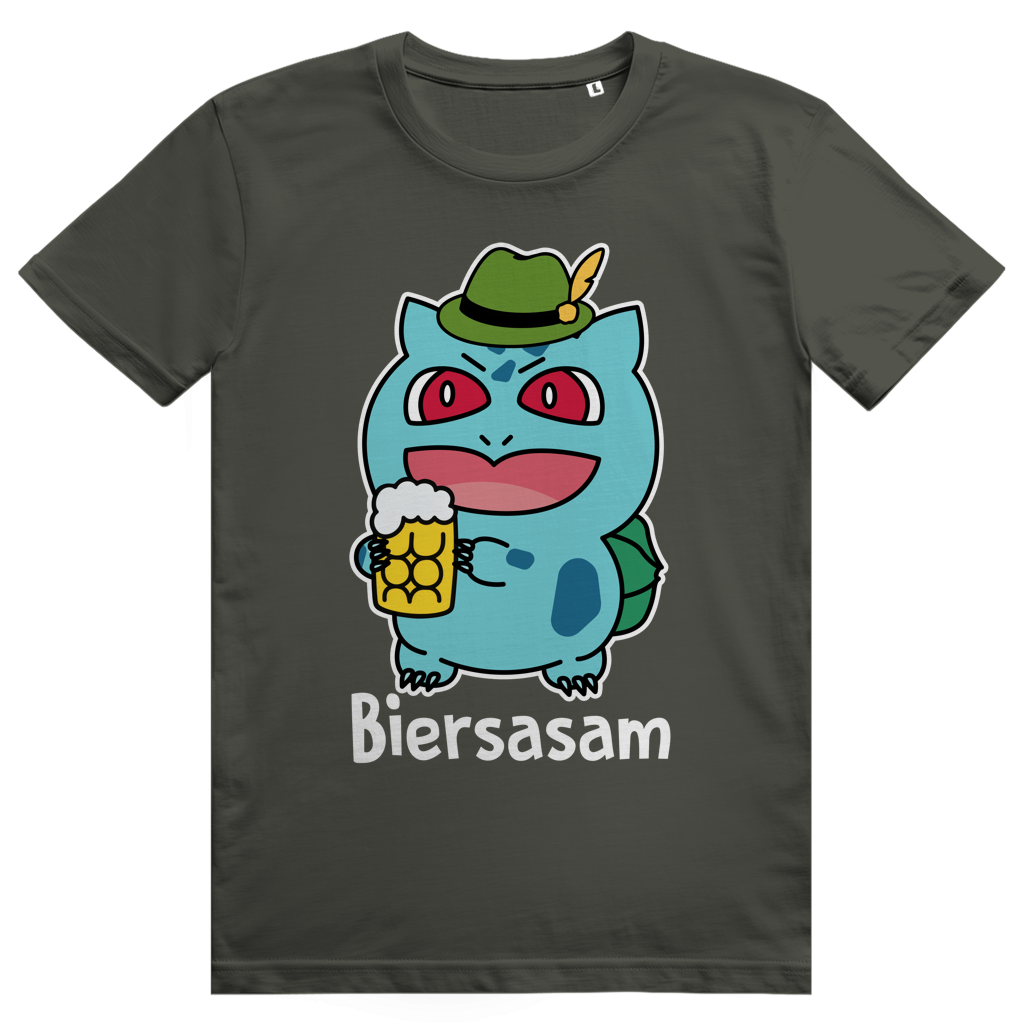 Saufimon Biersasam - Lustiges Pokémon Bier Meme Oktoberfest - Premium Bio Unisex T-Shirt