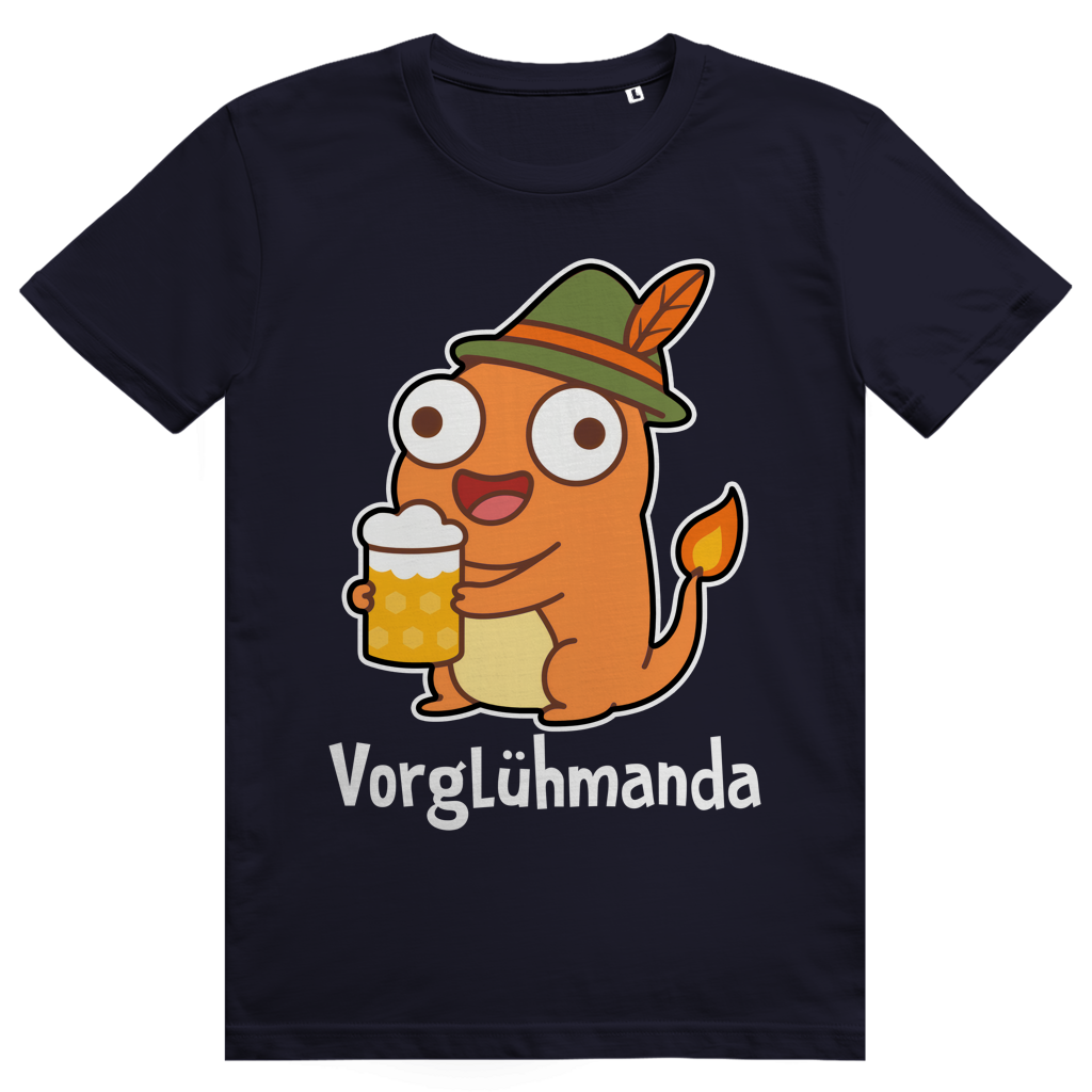 Saufimon Vorglühmanda - Lustiges Pokémon Bier Meme Oktoberfest - Premium Bio Unisex T-Shirt