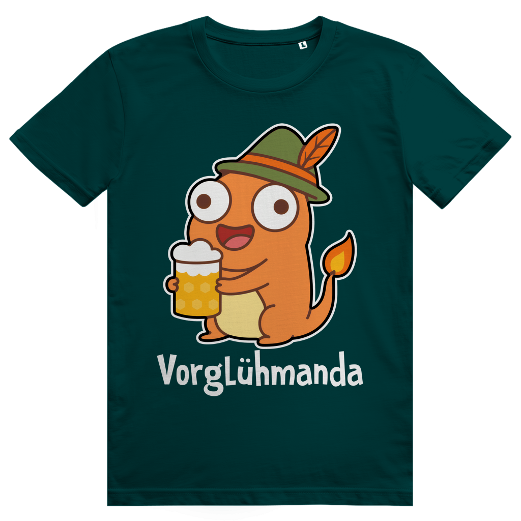 Saufimon Vorglühmanda - Lustiges Pokémon Bier Meme Oktoberfest - Premium Bio Unisex T-Shirt