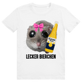 Lecker Bierchen - Sad Hamster Meme - Lustiges Hamsti & Bier - Premium Bio Unisex T-Shirt