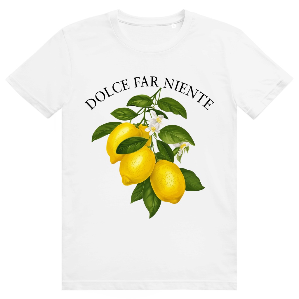 Dolce Far Niente - Limoncello Spritz Zitronen - Premium Bio Unisex T-Shirt