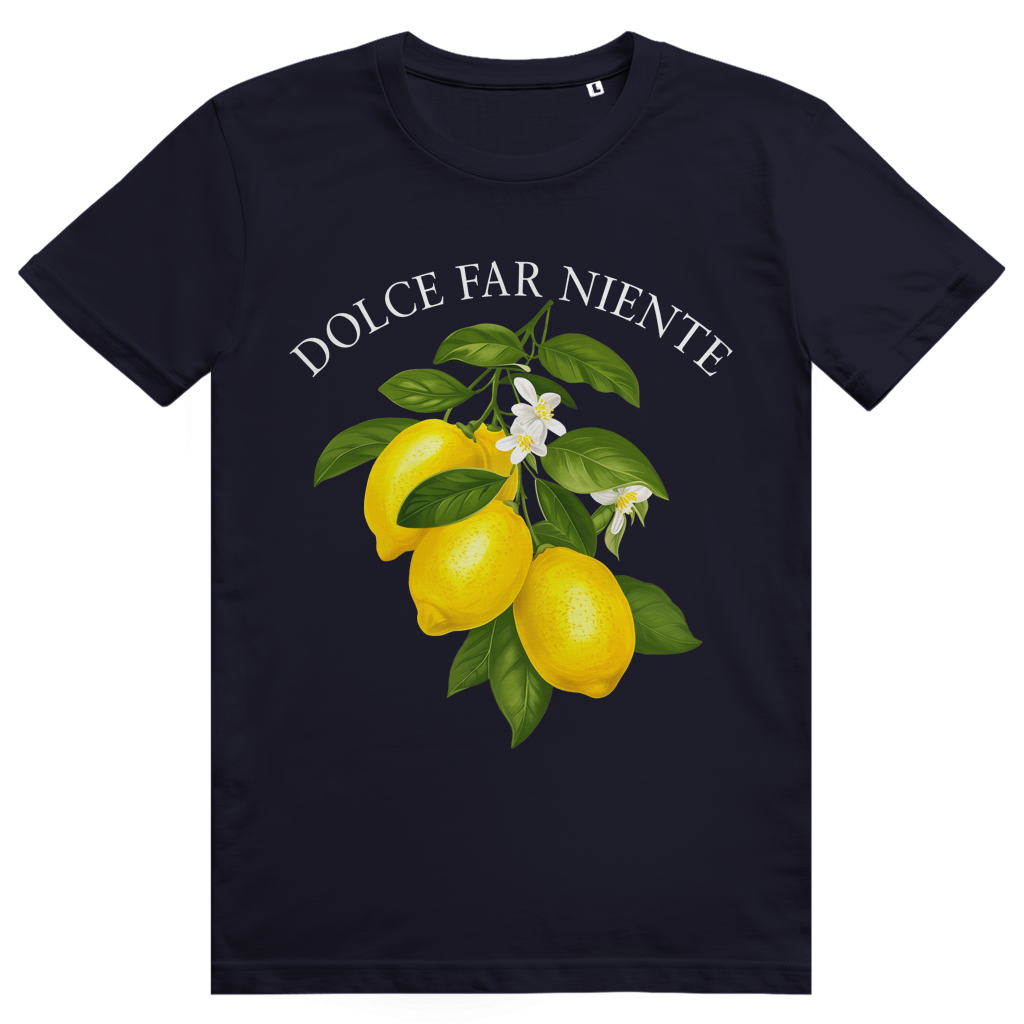 Dolce Far Niente - Limoncello Spritz Zitronen - Premium Bio Unisex T-Shirt