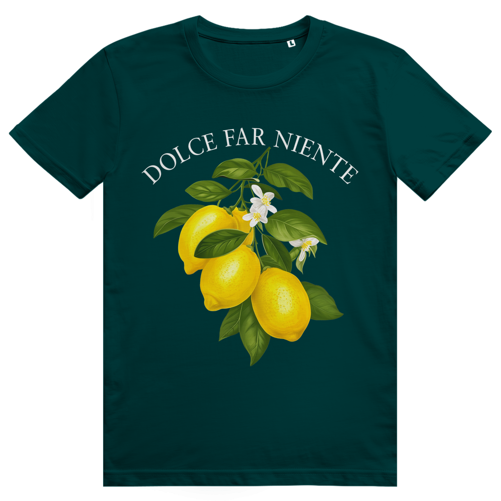 Dolce Far Niente - Limoncello Spritz Zitronen - Premium Bio Unisex T-Shirt