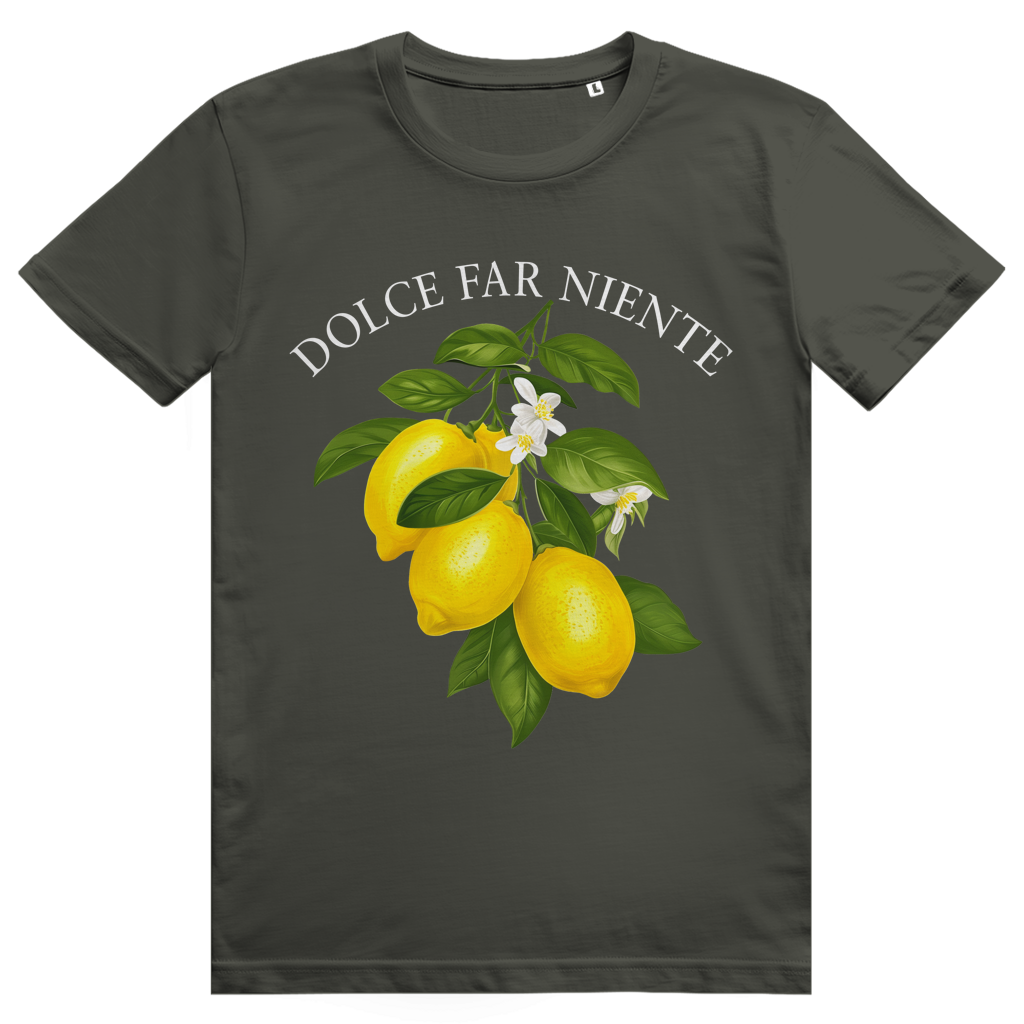 Dolce Far Niente - Limoncello Spritz Zitronen - Premium Bio Unisex T-Shirt