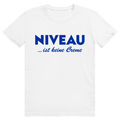 Niveau ist keine Creme - Lustiges Statement - Premium Bio Unisex T-Shirt