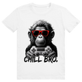 Chill Bro - Cooler Gamer Affe Statement - Premium Bio Unisex T-Shirt