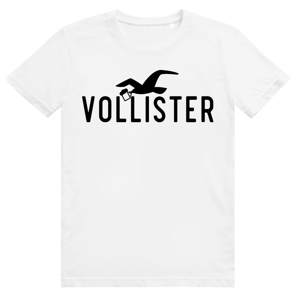 Vollister - Lustige Bier Marken Parodie - Premium Bio Unisex T-Shirt