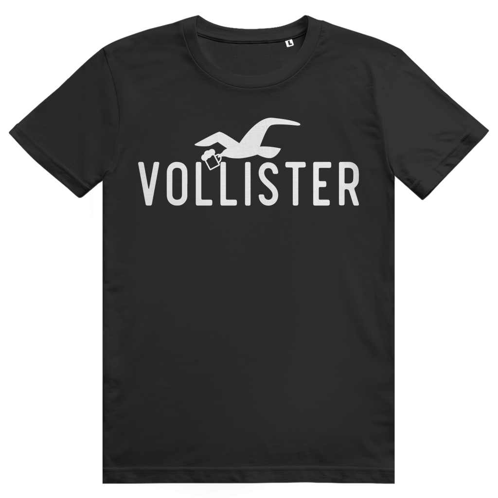 Vollister - Lustige Bier Marken Parodie - Premium Bio Unisex T-Shirt