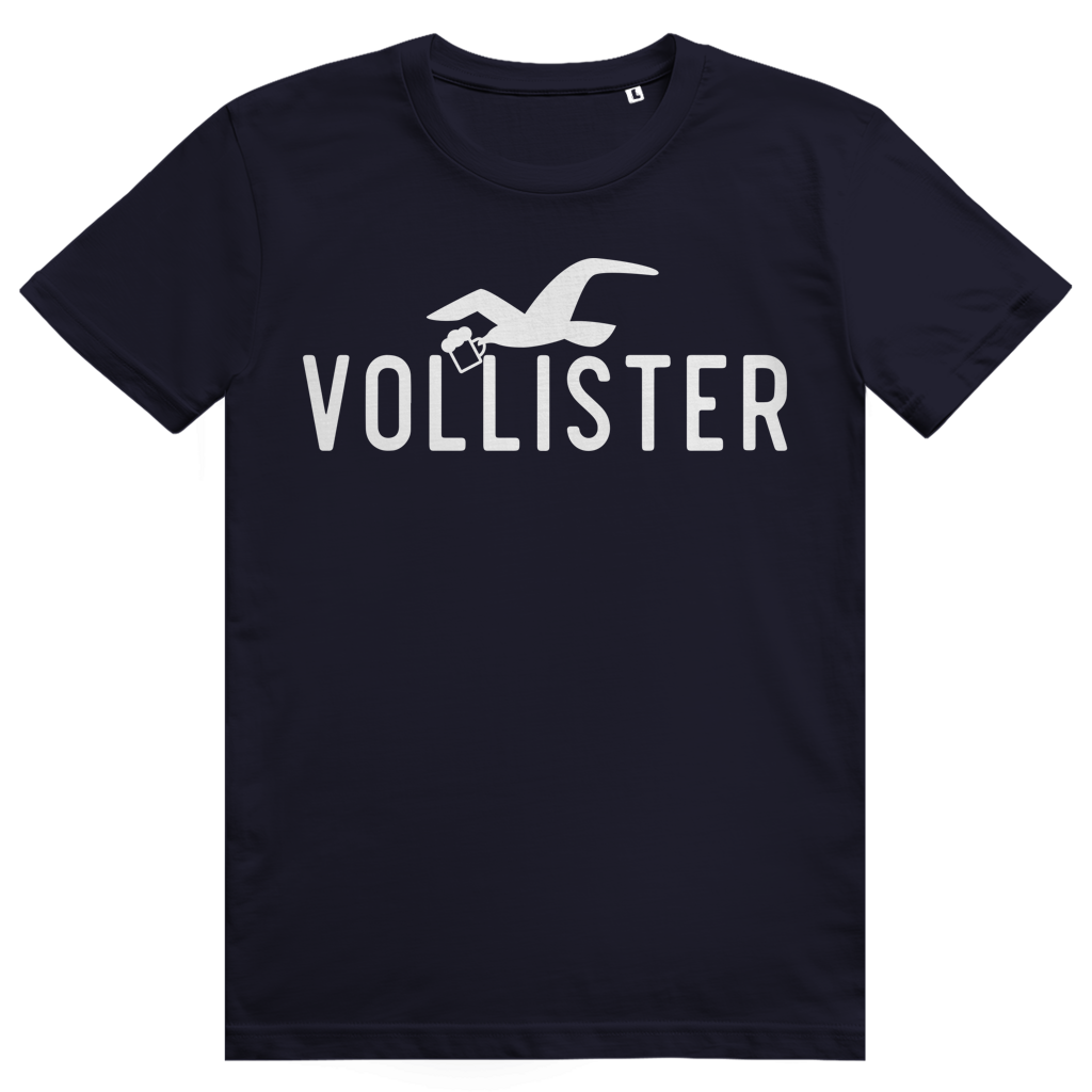 Vollister - Lustige Bier Marken Parodie - Premium Bio Unisex T-Shirt