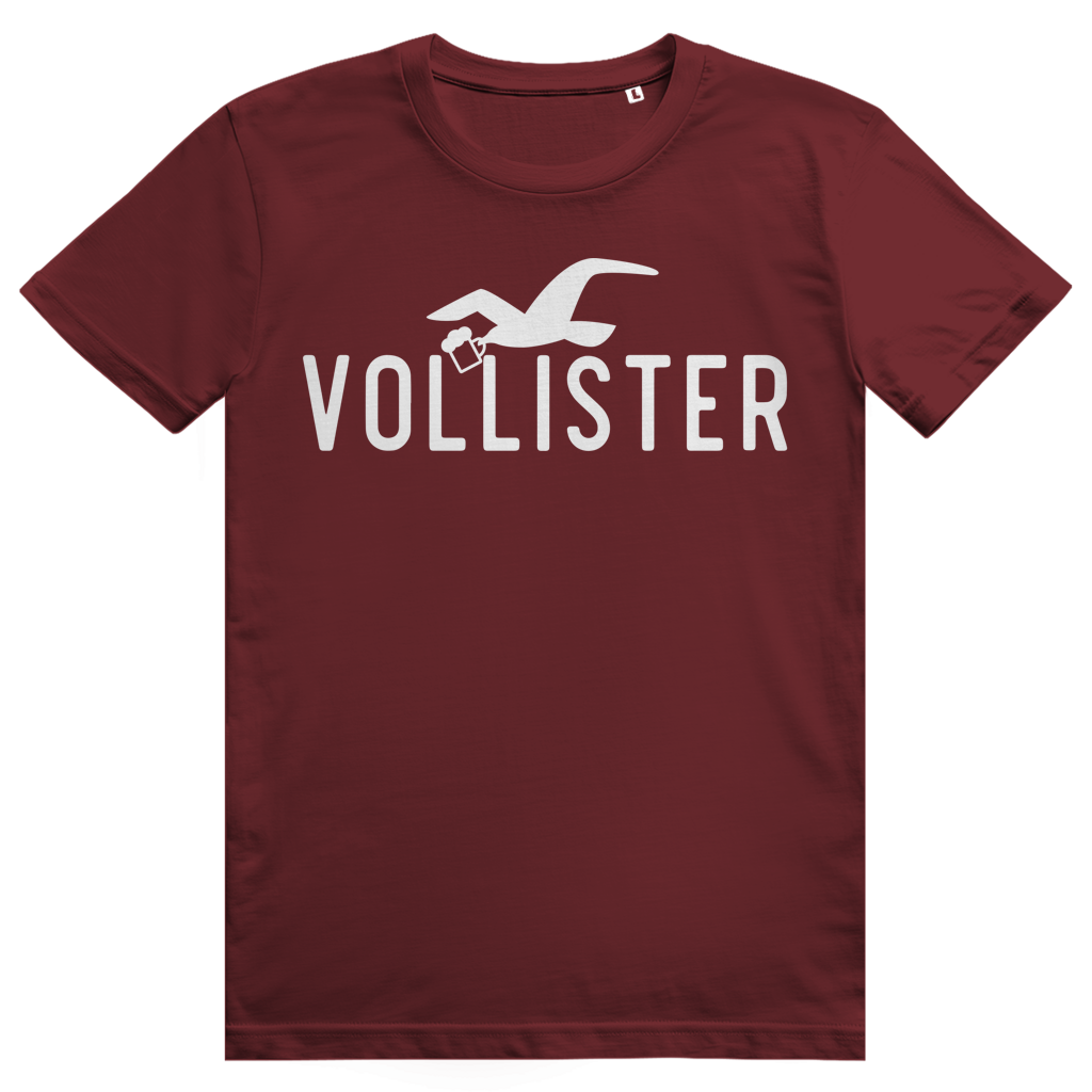 Vollister - Lustige Bier Marken Parodie - Premium Bio Unisex T-Shirt